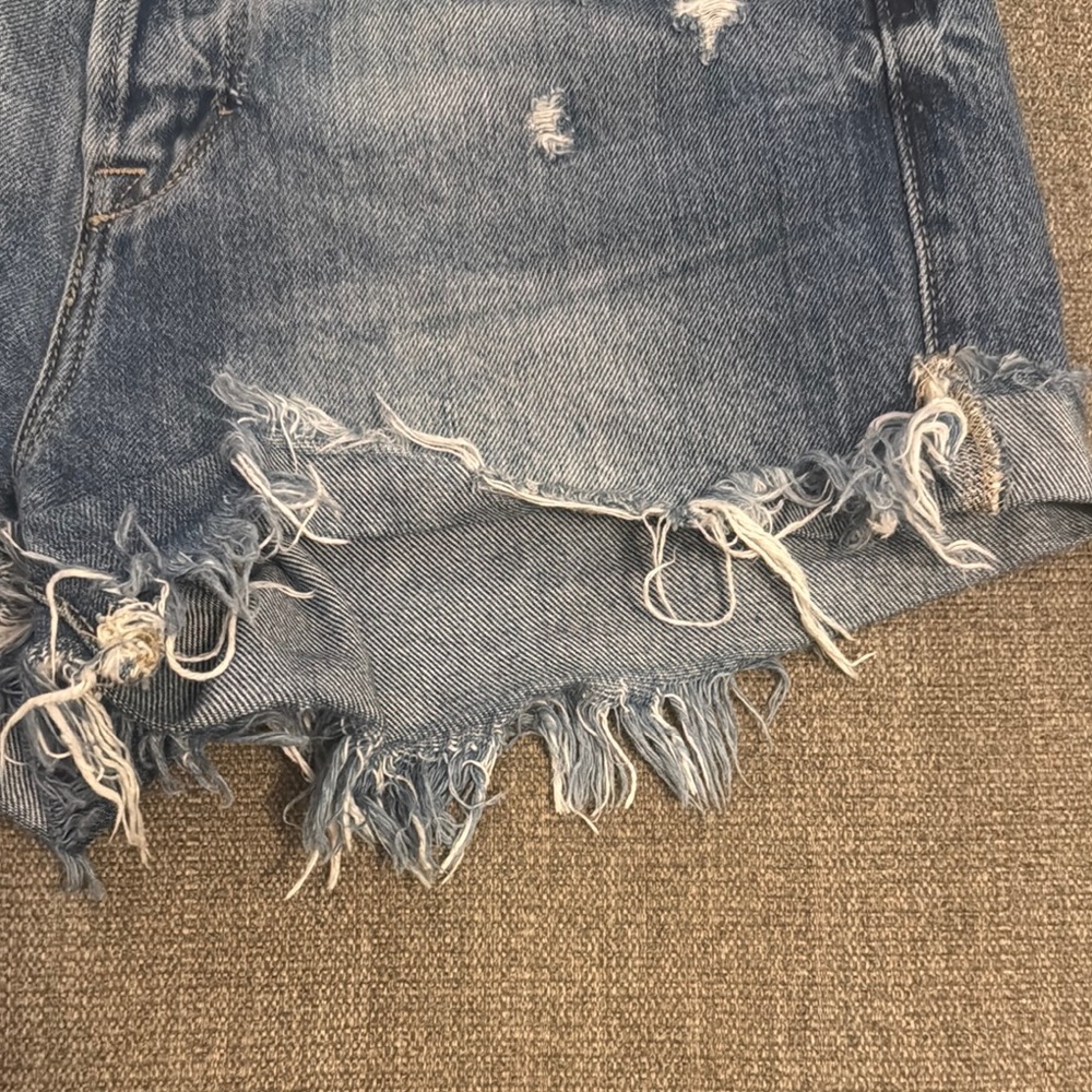 Ripped Cutoff Distressed Denim Women Shorts by Hidden Size XS - Picture 3 of 9